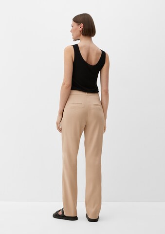 s.Oliver BLACK LABEL - regular Pantalón chino en beige