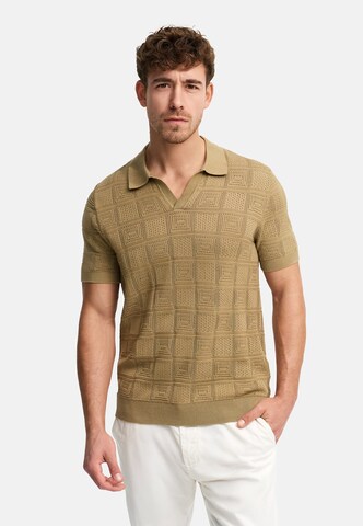 T-Shirt ' INTryto' INDICODE JEANS en marron : devant
