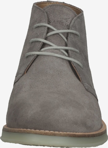 SANSIBAR Lace-Up Boots in Grey