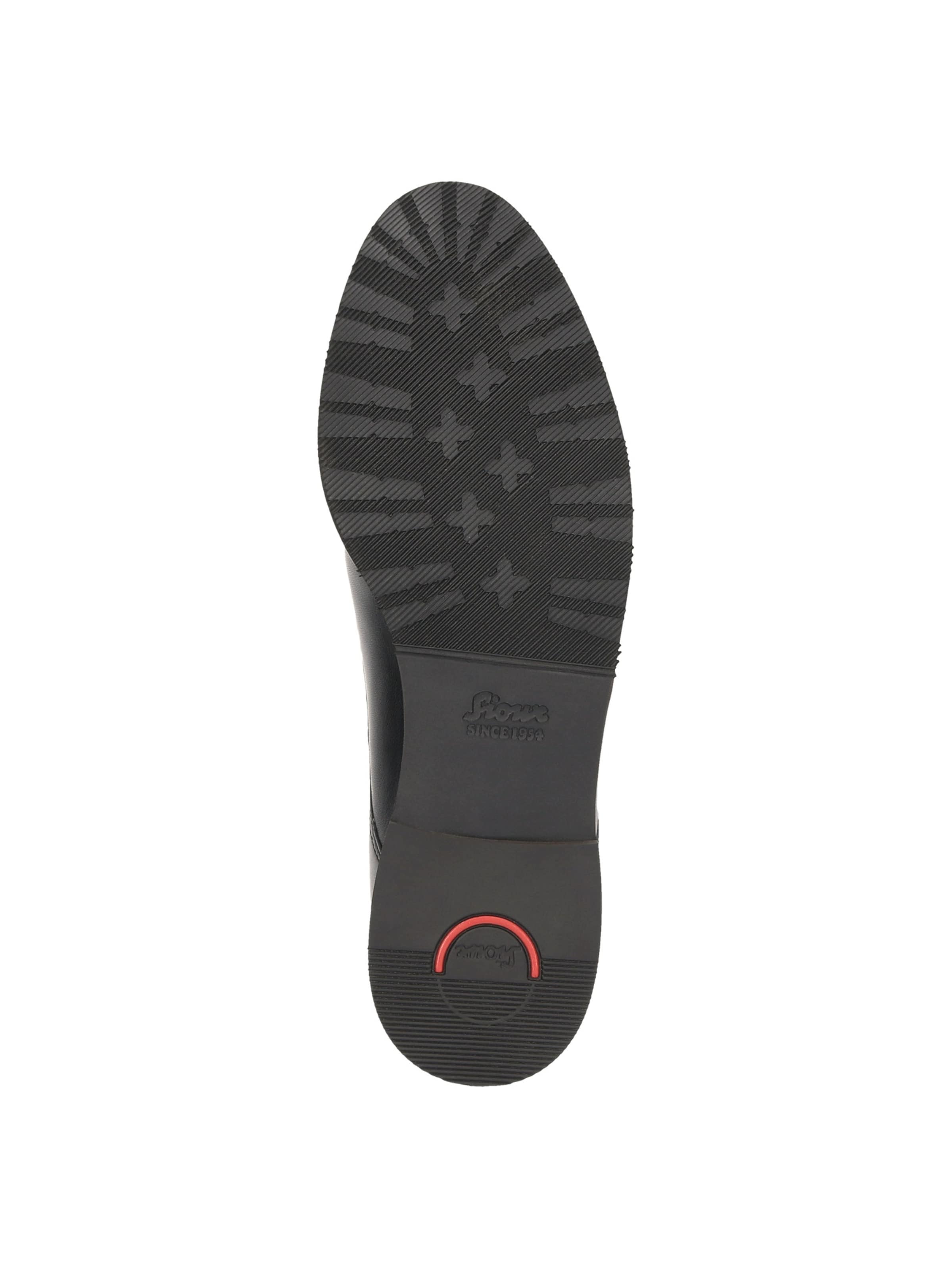 SIOUX Schnürschuh ' Bovinia-714 ' in Schwarz