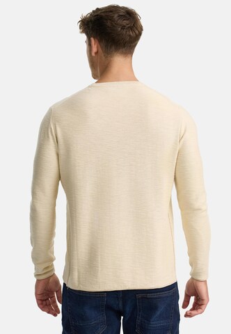 INDICODE JEANS Trui ' Macedonio ' in Beige