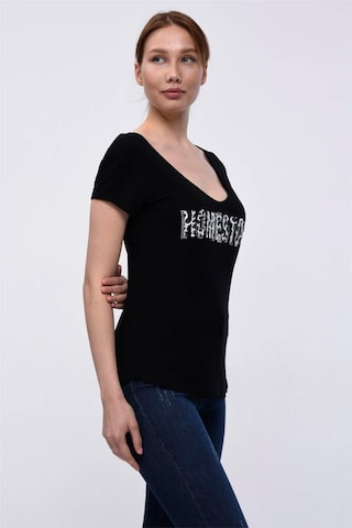 HOME STORE T-Shirt in Schwarz