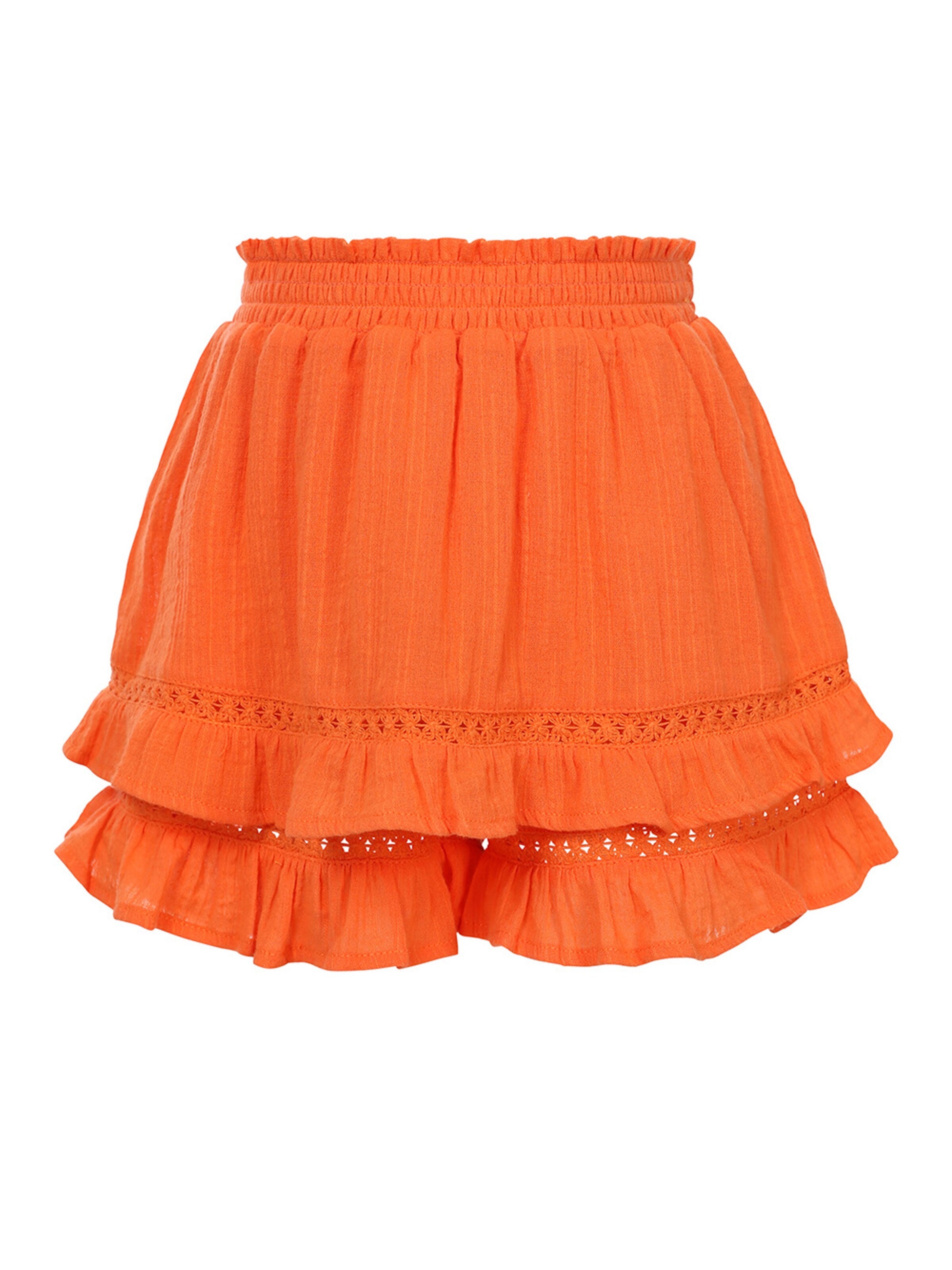 Jupe Looxs Revolution en orange : devant