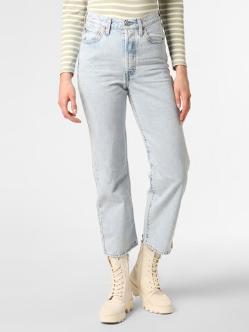 Regular Jean 'Ribcage Straight Ankle' LEVI'S ® en bleu : devant