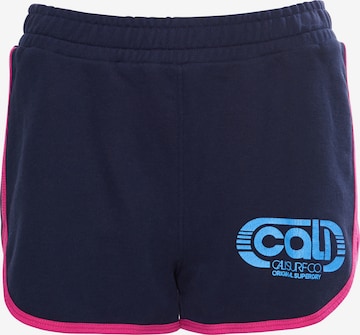 Superdry Pants 'Cali' in Blue: front