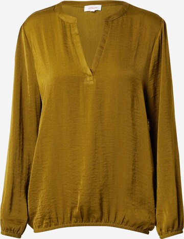 Camicia da donna di s.Oliver in verde: frontale