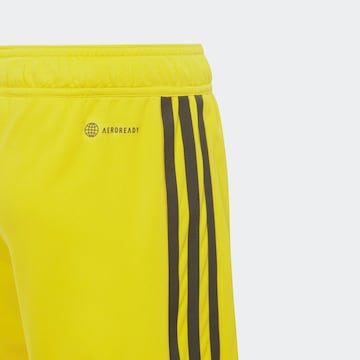 ADIDAS PERFORMANCE Regular Workout Pants 'Tiro 23 League' in Yellow