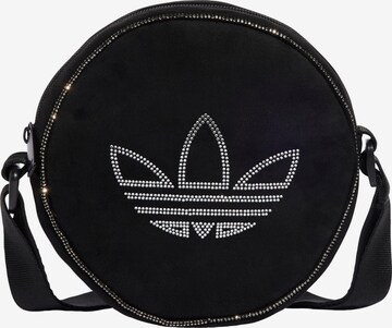 ADIDAS ORIGINALS Crossbody Bag in Black: front