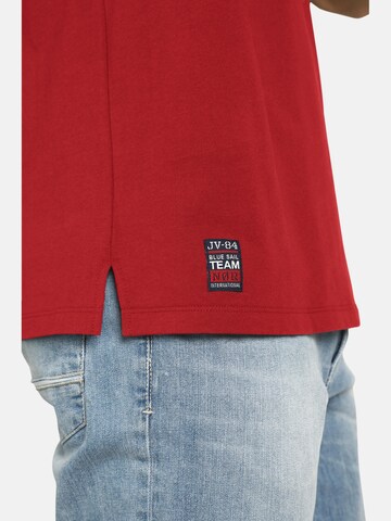 Jan Vanderstorm Shirt ' Krister ' in Rood