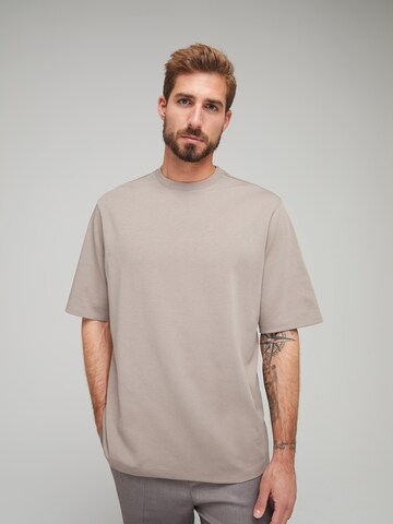 T-Shirt 'Kai' ABOUT YOU x Kevin Trapp en beige : devant