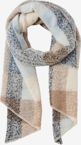 PIECES Scarf 'Pyron' in Beige: front