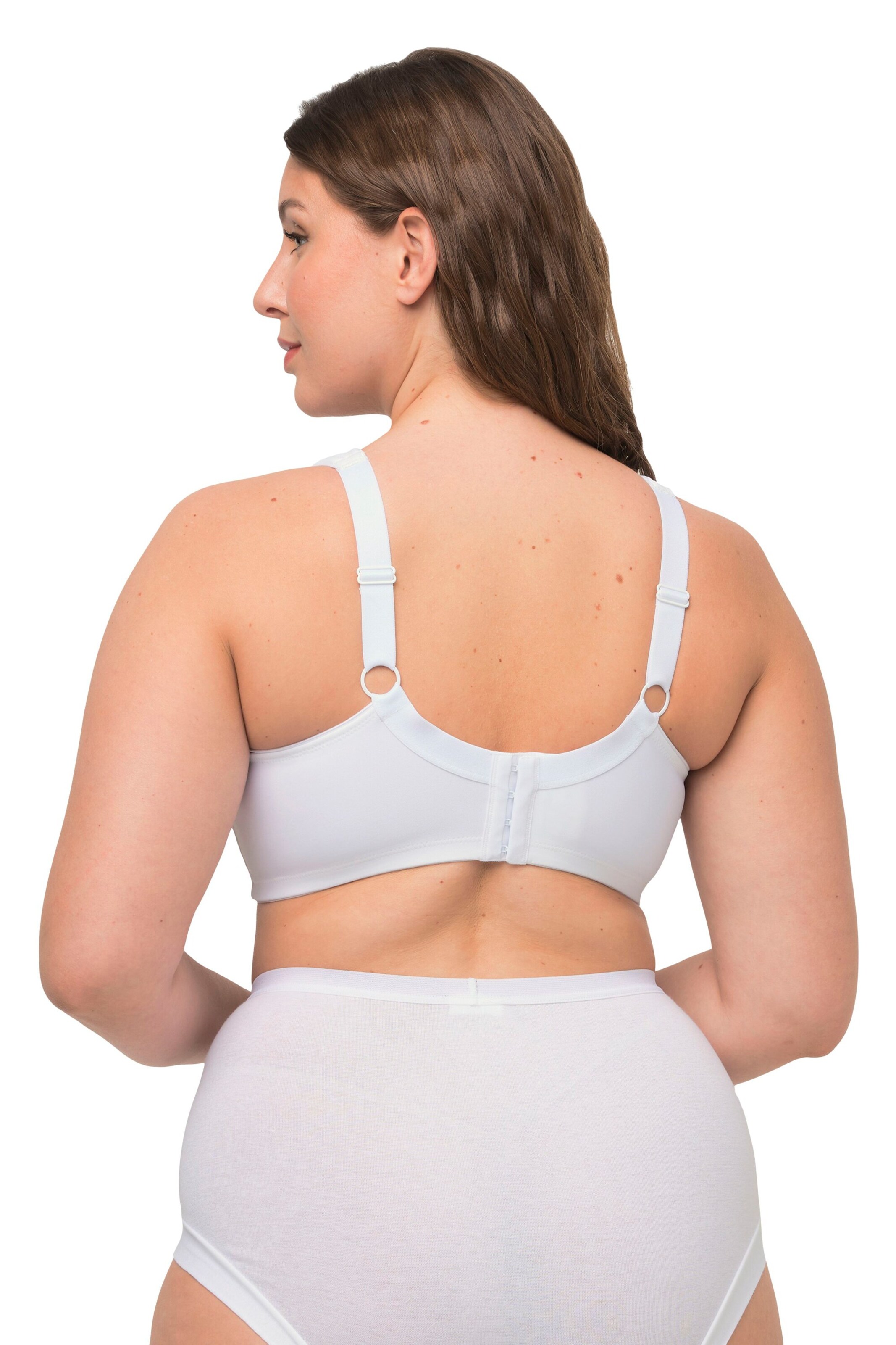 Ulla Popken T-shirt BH in Wit