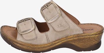 Mule 'Catalonia 76' JOSEF SEIBEL en beige : devant