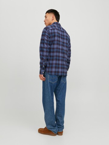 JACK & JONES Slim fit Overhemd 'Sheridan' in Blauw