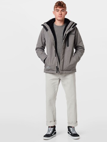 Veste mi-saison HOLLISTER en gris