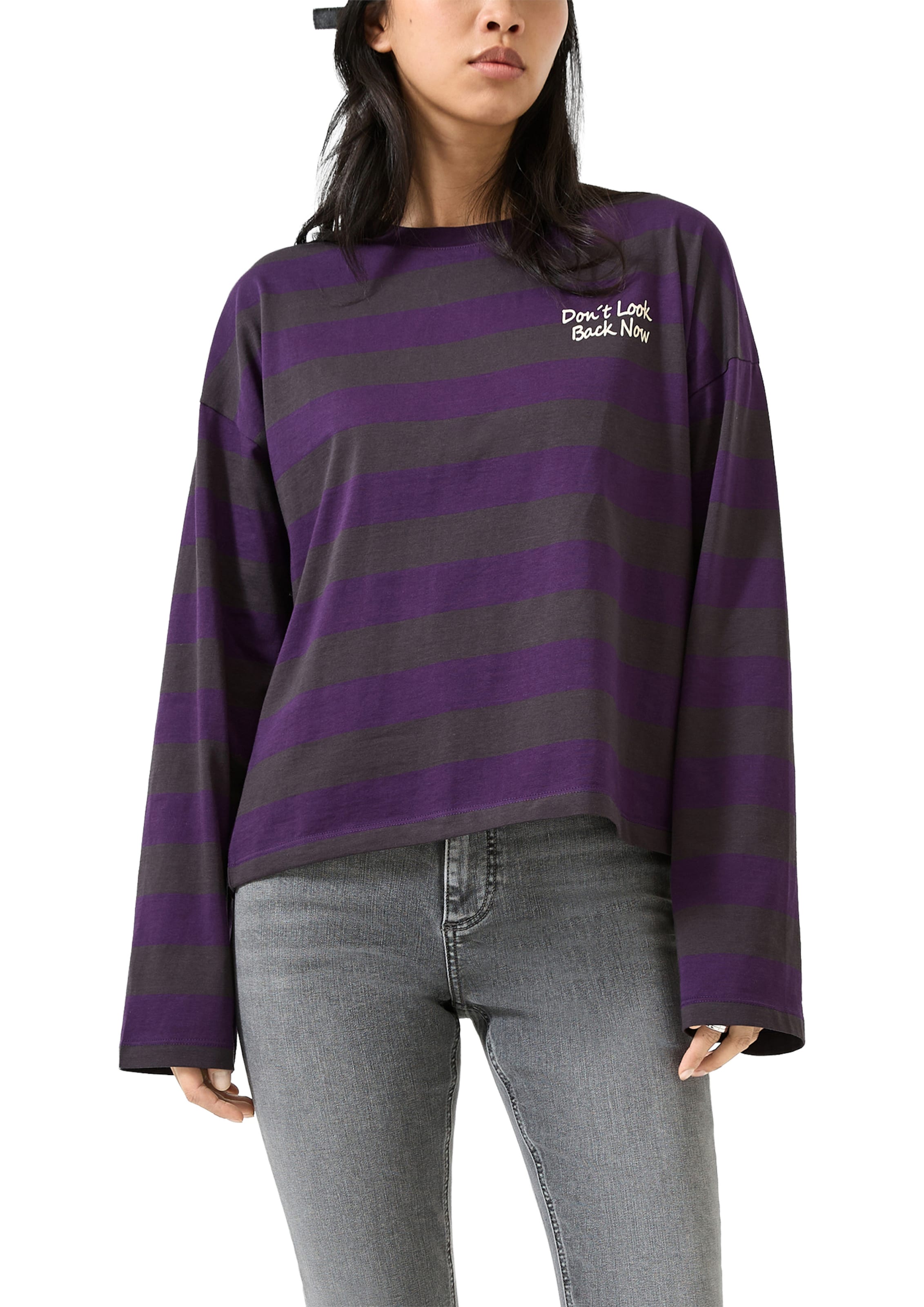 QS Shirt in Purple: front