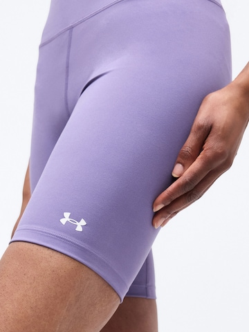 UNDER ARMOUR Skinny Workout Pants ' Motion' in Purple