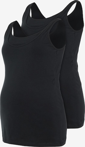 MAMALICIOUS - Top 'Sia' em preto: frente