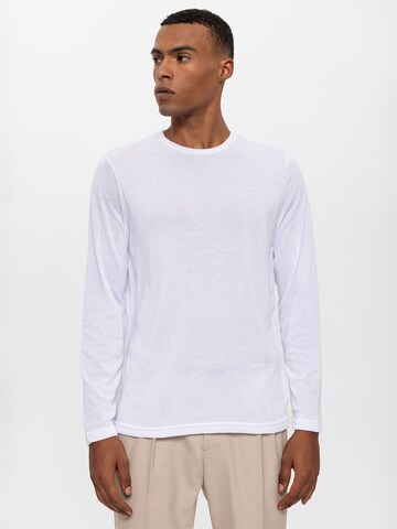 Antioch Sweater in White: front