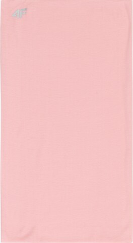 4F Športni šal | roza barva: sprednja stran