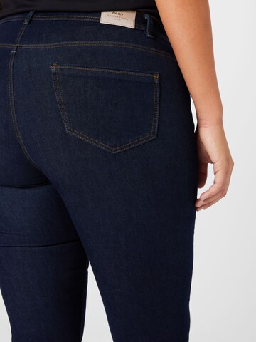 ONLY Carmakoma Slimfit Jeans 'Sally' in Blauw