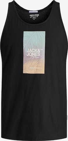 JACK & JONES Μπλουζάκι 'ARUBA' σε μαύρο: μπροστά
