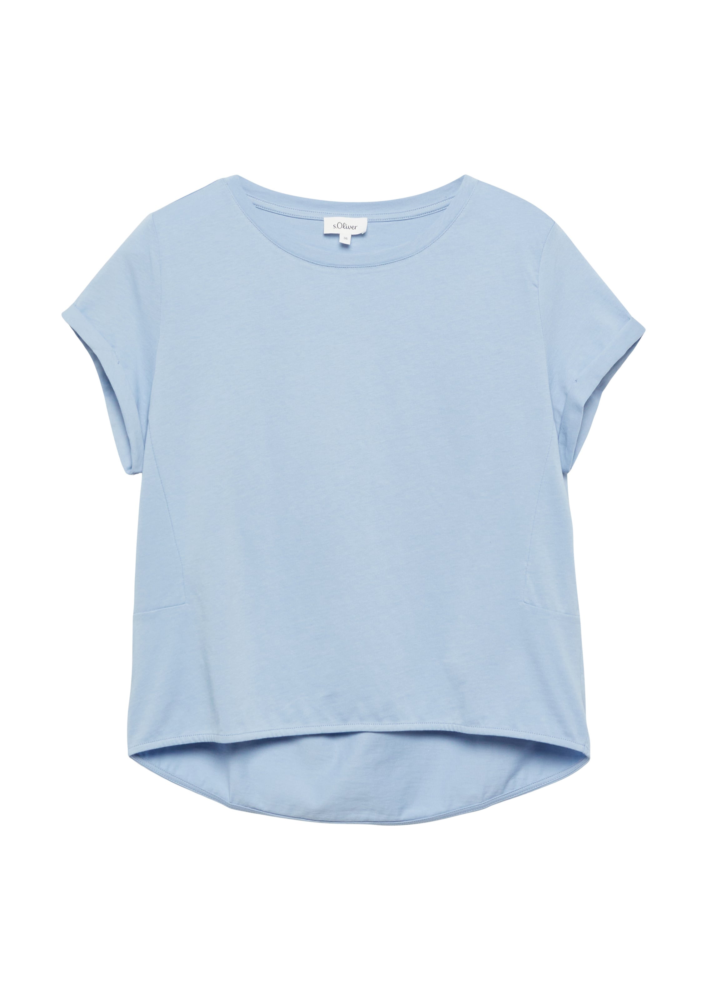 s.Oliver Shirt in XS in de kleur Lichtblauw, Productweergave