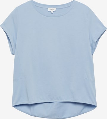 T-shirt s.Oliver en bleu : devant