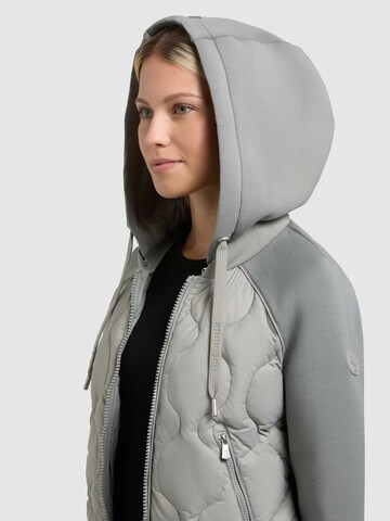 khujo Jacke 'Malaya' in Grau