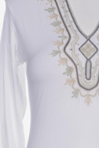 MARGITTES Langarmshirt S in Weiß