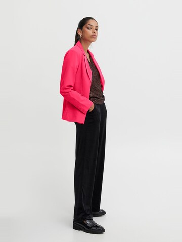 ICHI Slim fit Blazer 'Lexi' in Pink