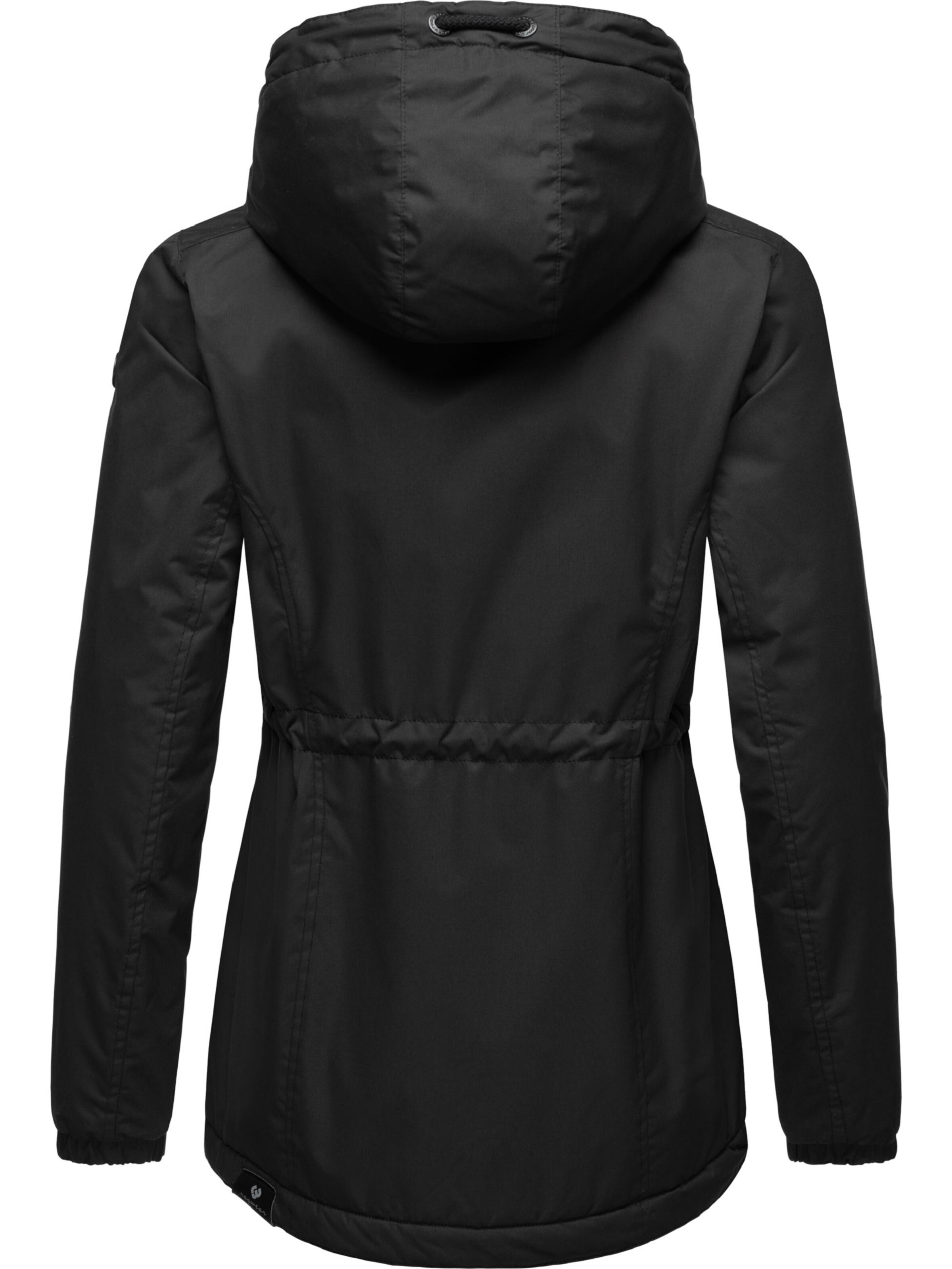 Parka d’hiver 'Dankka' Ragwear en noir