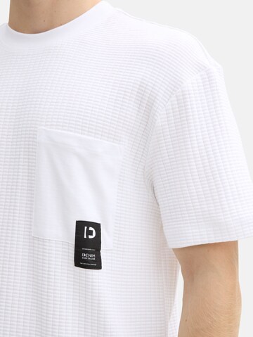 TOM TAILOR DENIM Shirt in White