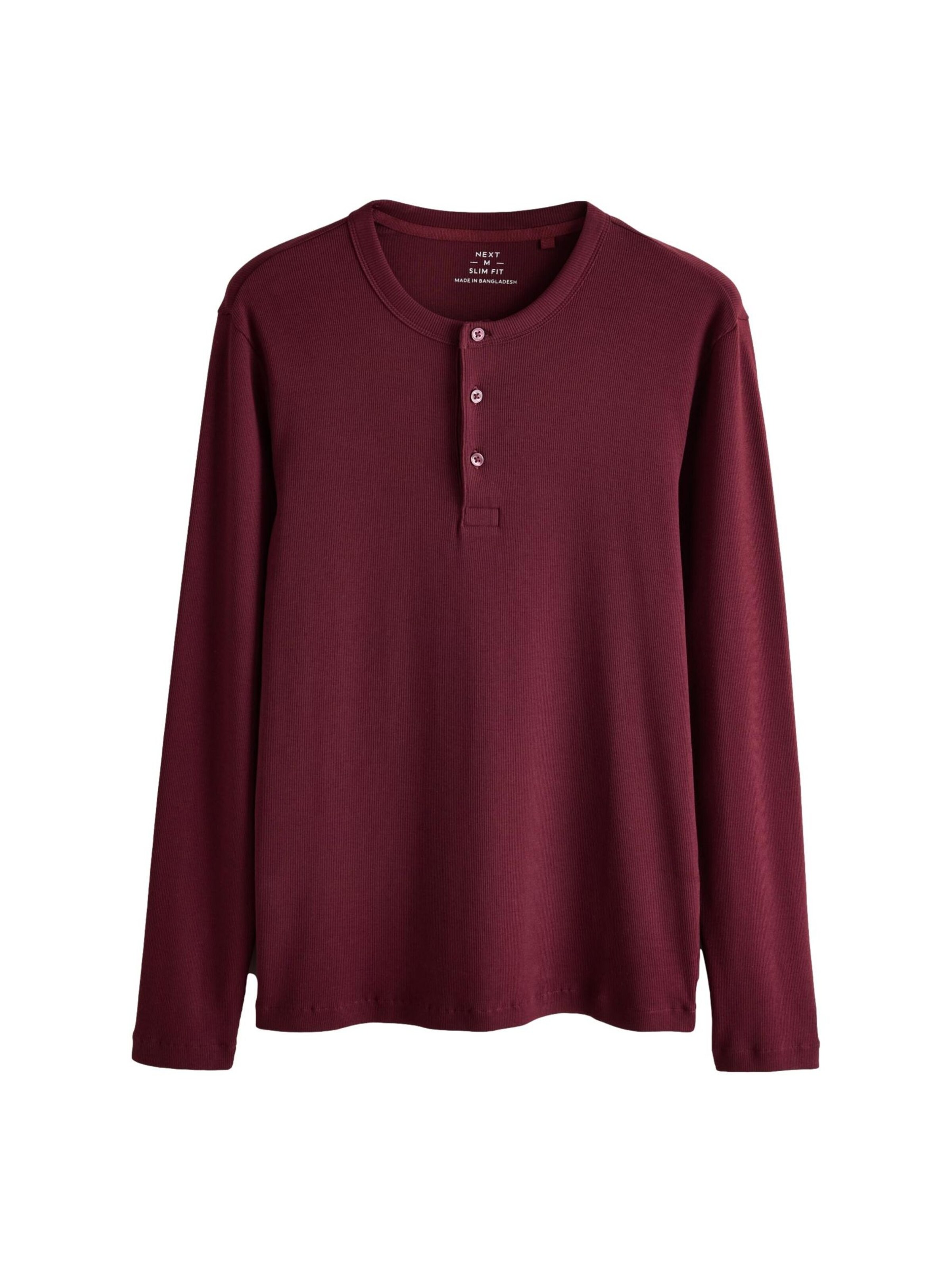Next Shirt in XS in weinrot, Produktansicht