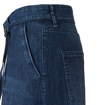 MAC Wide Leg Jeans in Blau