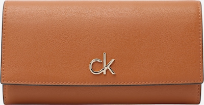 Portofel Calvin Klein pe maro caramel, Vizualizare produs