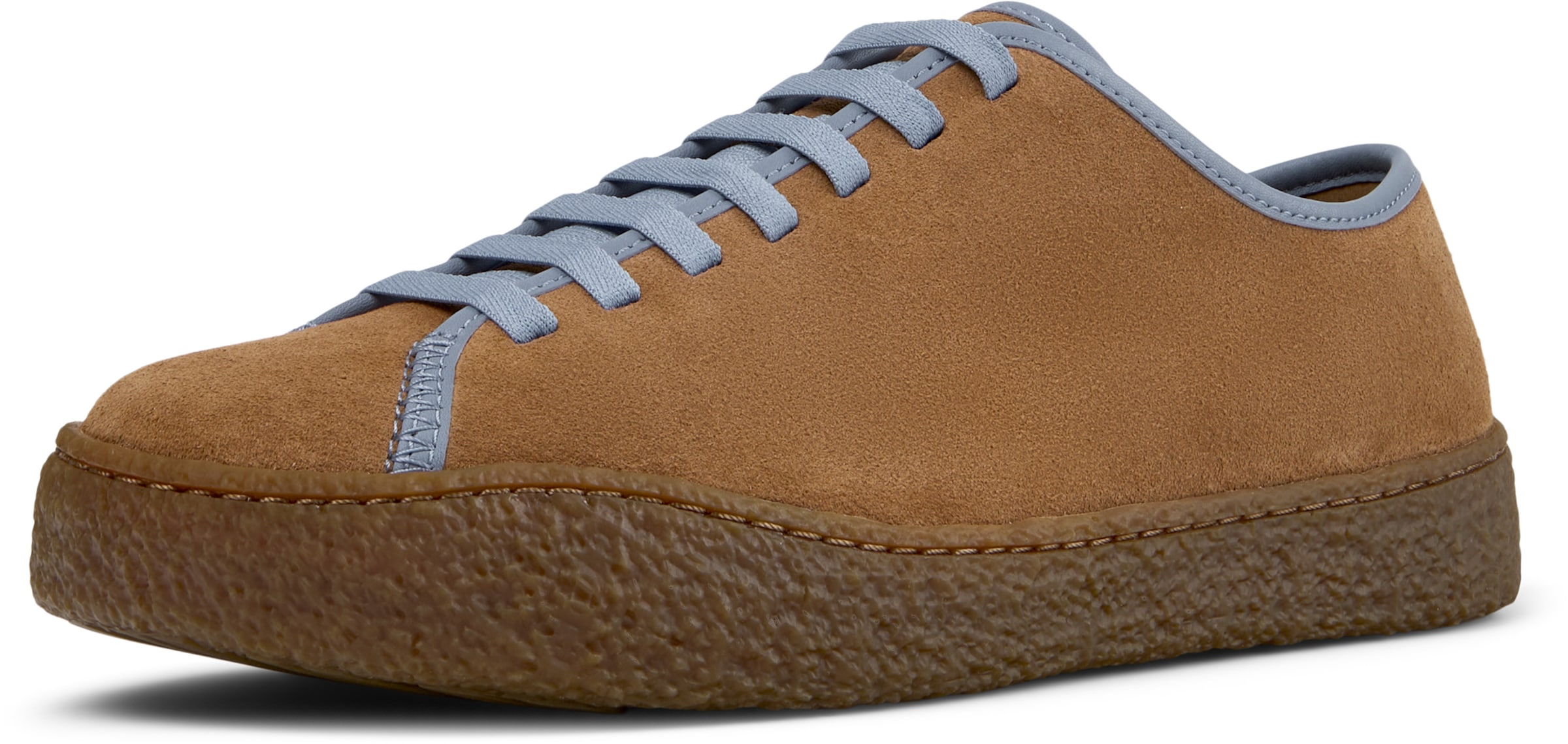 Baskets basses ' Peu Terreno ' CAMPER en marron : devant