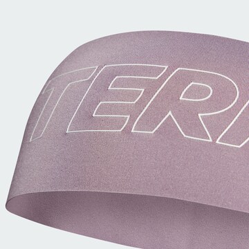 ADIDAS TERREX Athletic Headband in Purple