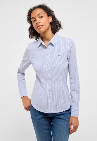 MUSTANG Bluse 'Allegheny' in Blau: Vorderseite