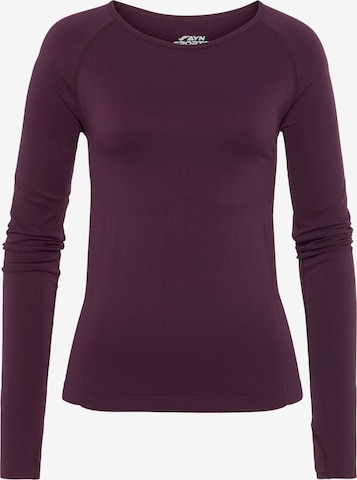 FAYN SPORTS Shirt in Purple: front