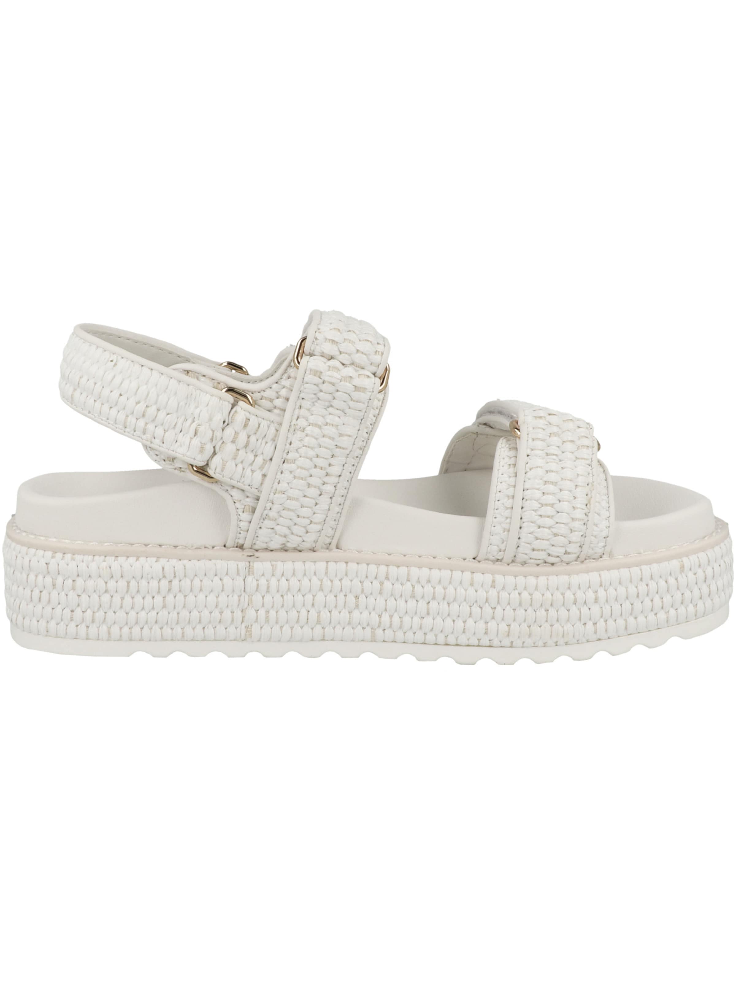 STEVE MADDEN - Sandalias con hebilla 'Bigmona' en blanco
