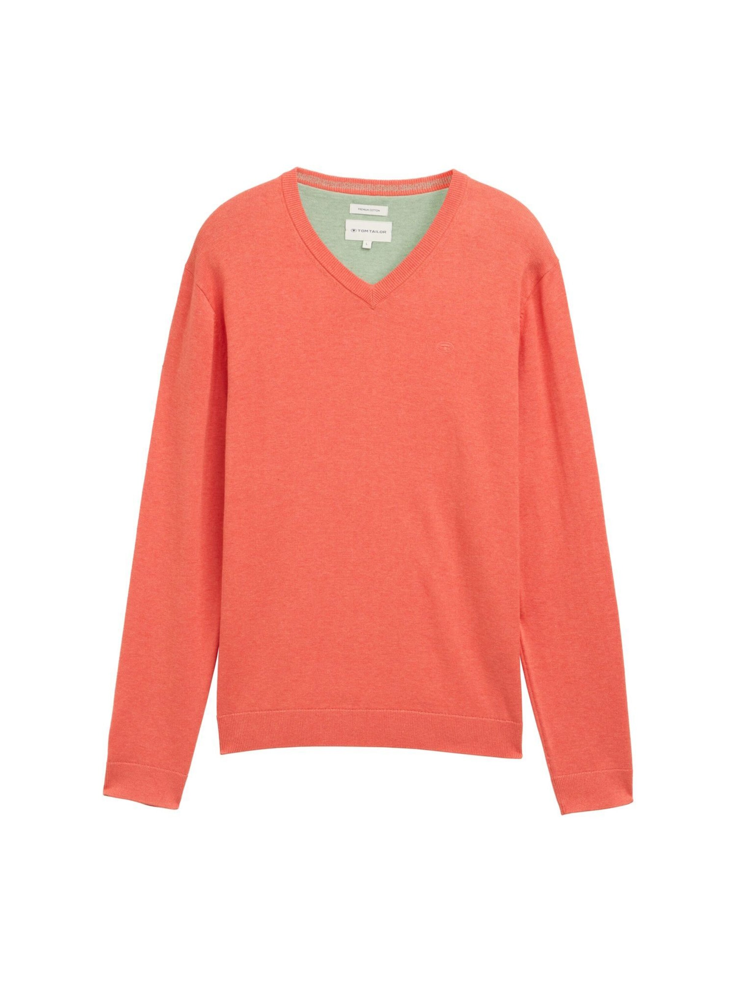 TOM TAILOR Trui in Rood: voorkant