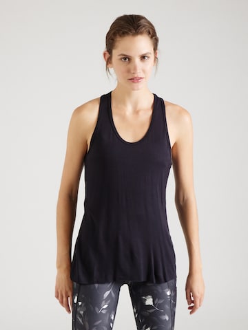 Marika Sports Top 'TARA' in Black: front