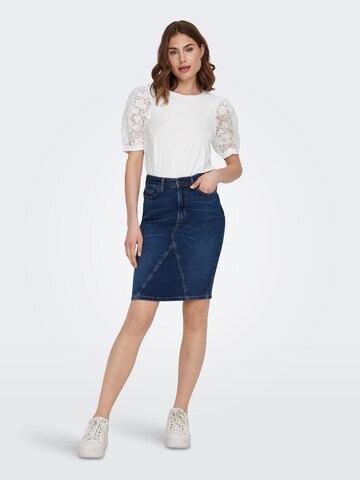 ONLY Shirt 'Allie' in Weiß