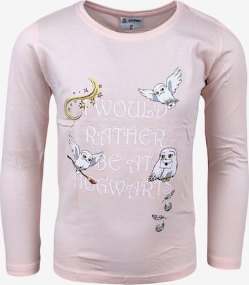 Harry Potter Shirt 'Harry Potter Langarmshirt' in Pink: front