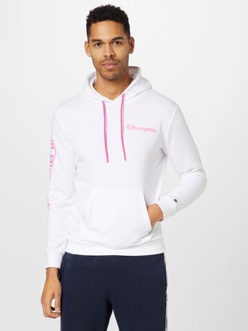 Champion Authentic Athletic Apparel Sweatshirt in Weiß: predná strana