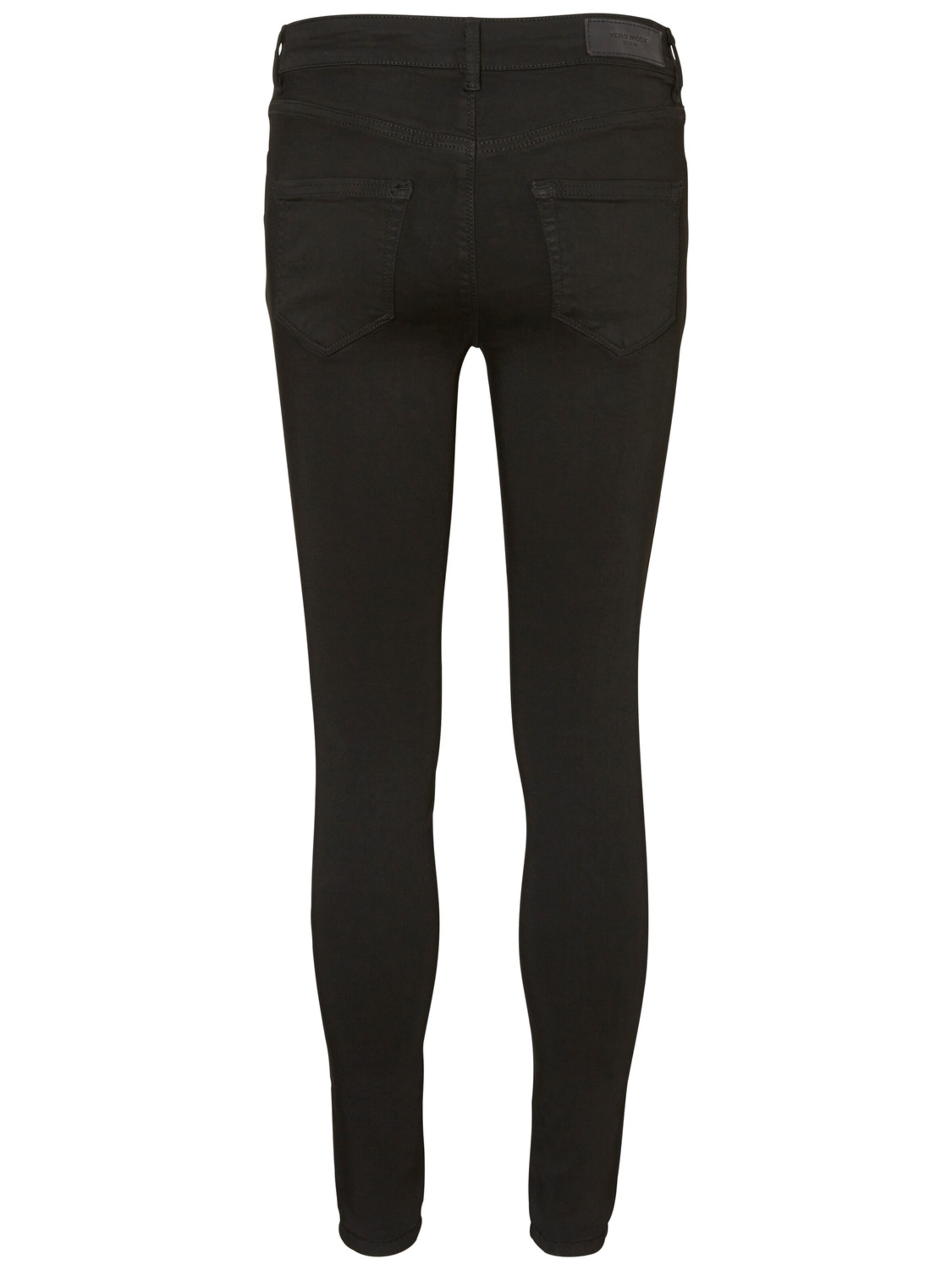 VERO MODA Skinny Jeans 'VMLux' in Black