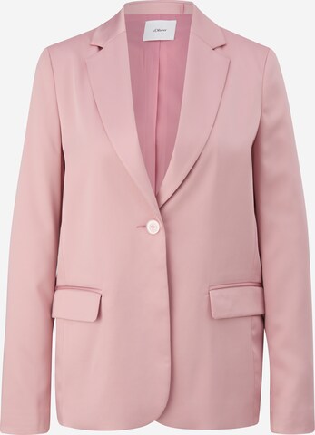 s.Oliver BLACK LABEL Blazers in Roze: voorkant