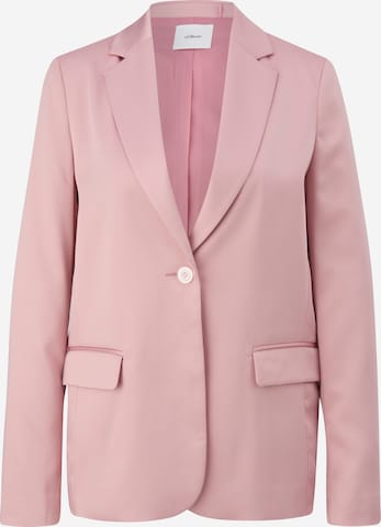 s.Oliver BLACK LABEL Blazer in Pink: predná strana