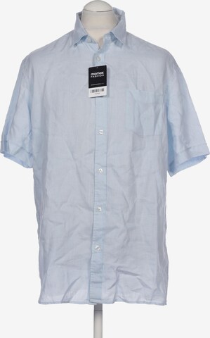 CELIO Button Up Shirt in XL in Blue: front